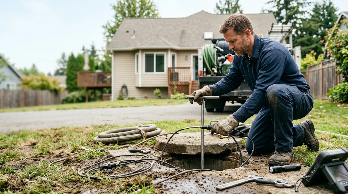 Septic Tank Pumping in Mcfarlan, NC
